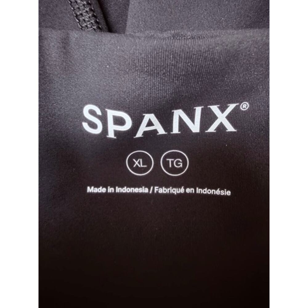 Spanx Women's Black Shaping Leggings Yoga Workout Pants XL NWOT - Picture 5 of 7